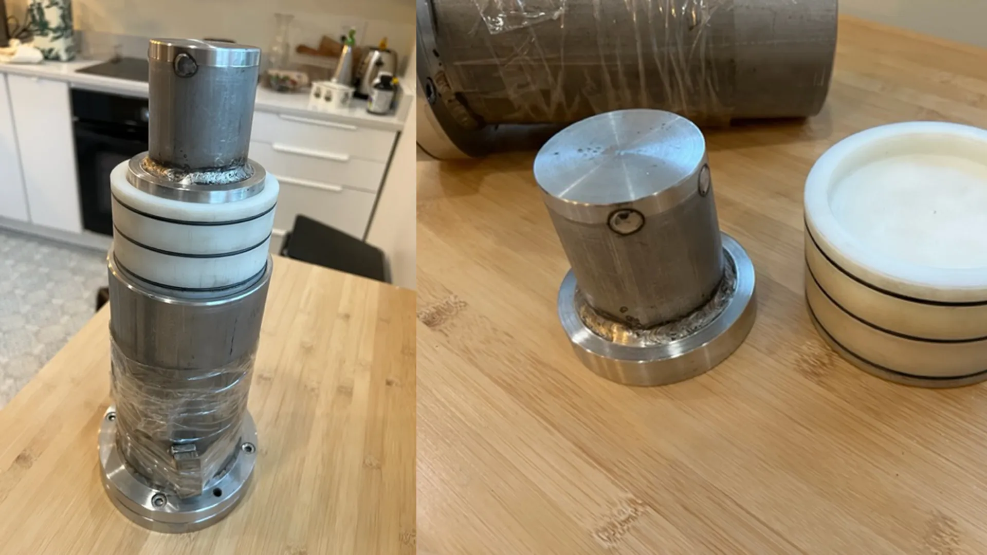 SOLD – Cocoa Butter Press Piston