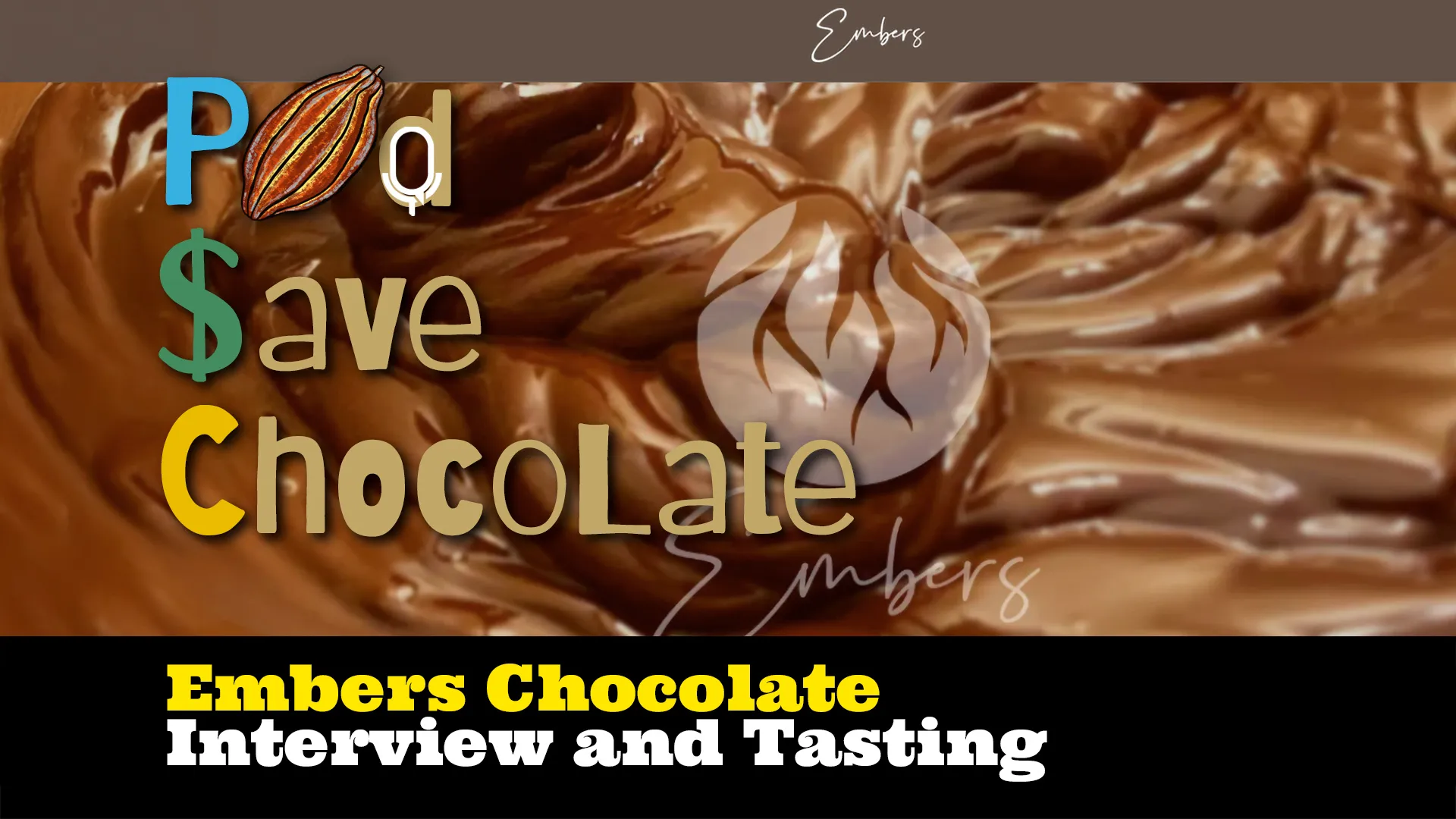 Interview &Tasting: Tandy Peterson, Embers Chocolate | #PodSaveChocolate Ep 156