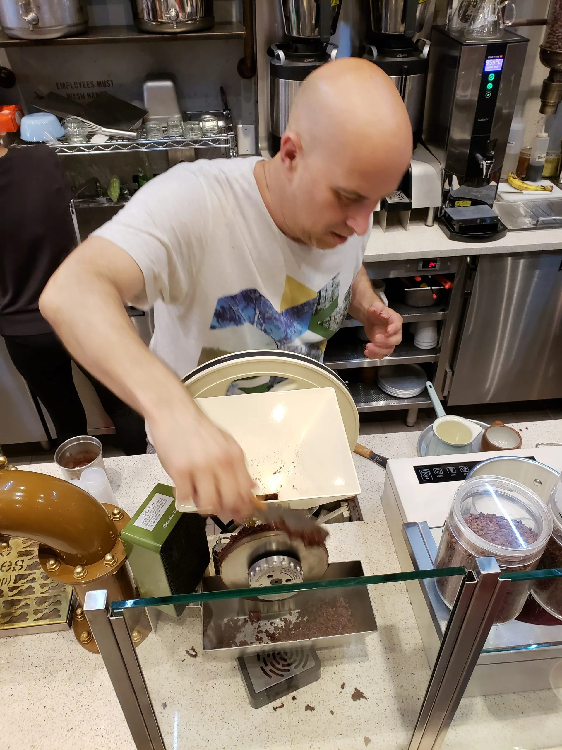 Reinventing Himself & His Chocolate: Oded “Max” Brenner Opens NYC's Blue Stripes