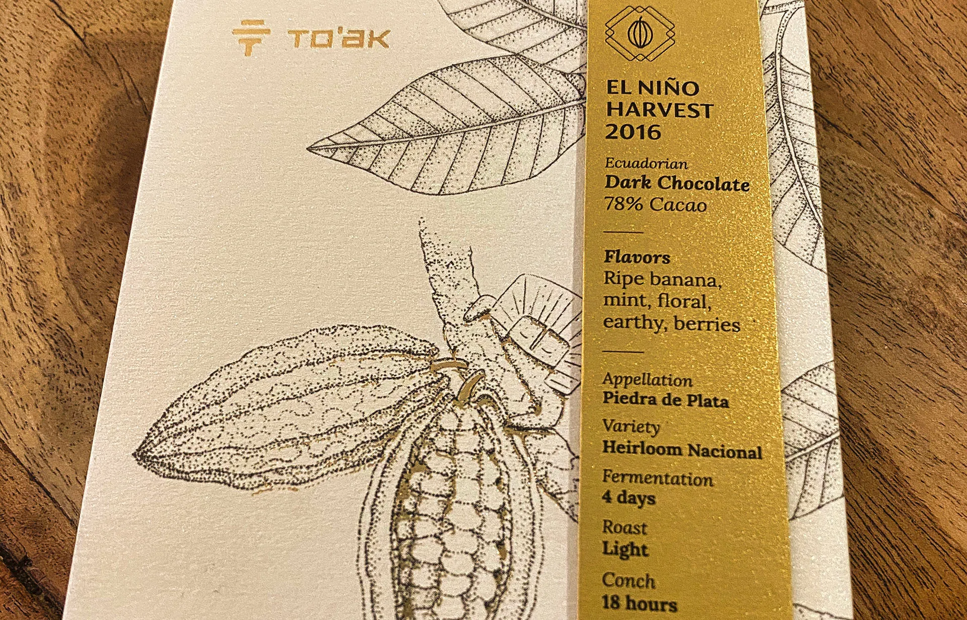 Chocolate Unboxed: To'ak El Niño Harvest 2016